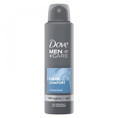 DOVE  Men+Care Clean Comfort D&eacute;odorant anti-transpirant en spray 150 ml