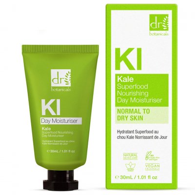 DR BOTANICALS  Cr&egrave;me de jour hydratante aux superaliments Kale 30 ml