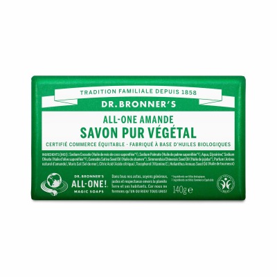 DR. BRONNER S Dr Bronner's - Dr Bronner's - Savon solide Amande 140g 100 g
