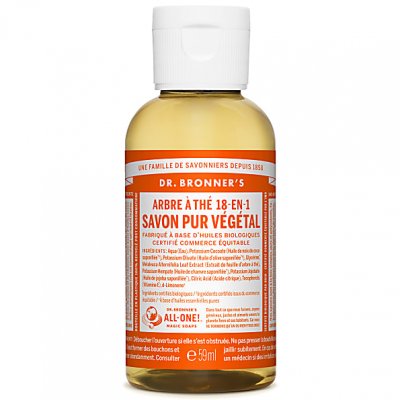 DR BRONNERS Dr. Bronner's - Savon Liquide de Castille - Arbre &agrave; The - 59ml