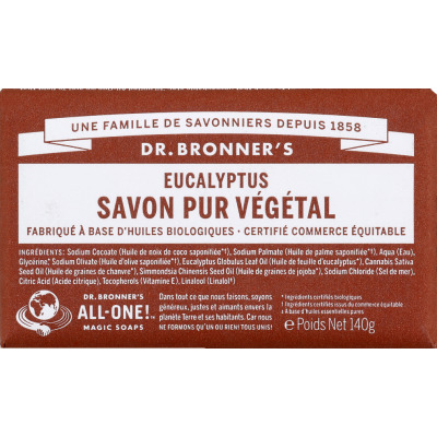 DR. BRONNER S Dr Bronners Sav Eucalyptus 140G