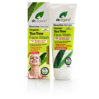 DR. ORGANIC  Gel Nettoyant Visage &agrave; l'Arbre &agrave; Th&eacute; Bio 200 ml