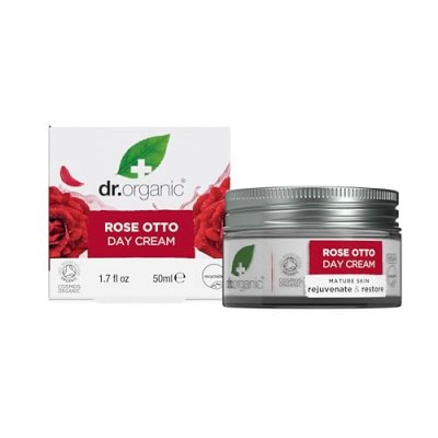 DR. ORGANIC  Rose Otto Day Cream 50ml Rouge,Blanc 50 ml