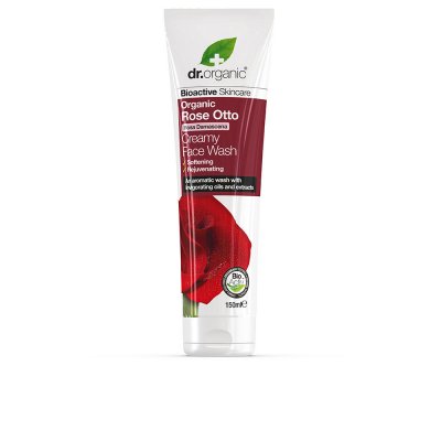 DR. ORGANIC  Soin Nettoyant Visage &agrave; la Rose Bio 150 ml