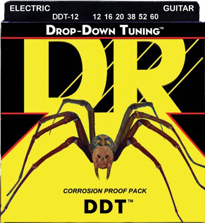 DR  String DDT-12 op Down Jeu de cordes pour guitare electrique