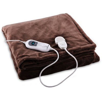 KLARSTEIN Dr. Watson XL Couverture &eacute;lectrique 120 W 3 niveaux de temp&eacute;rature Panneau de commande 180 x 130 cm