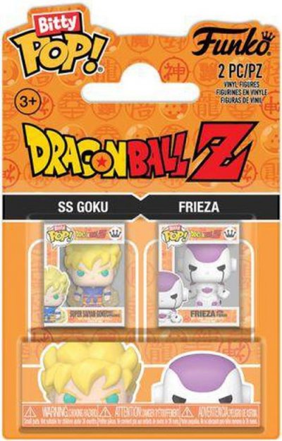 FUNKO Dragon Ball - Pack 2 figurines Bitty POP! Goku & Freiza 2,5 cm 
