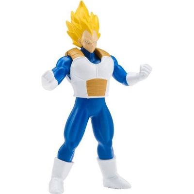 BANDAI DRAGON BALL Vegeta Super Saiyen Figurine Power up - 9 cm