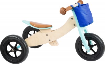 SMALL FOOT COMPANY Draisienne-Tricycle 2 en 1 Maxi Turquoise