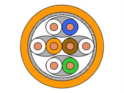 DRAKA  UC900 HS23 - c&acirc;ble en vrac - 500 m - orange
