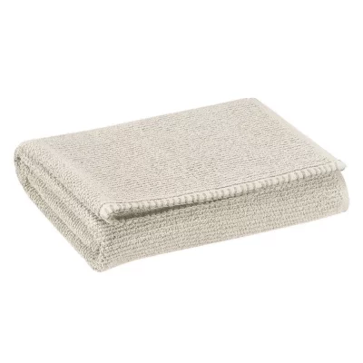 VIVARAISE Drap de bain en coton lin 90 x 150