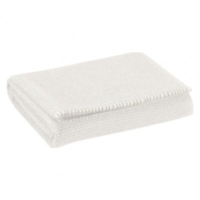 VIVARAISE Drap de bain en coton neige 90 x 150