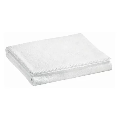 VIVARAISE Drap de douche en coton blanc 70 x 130
