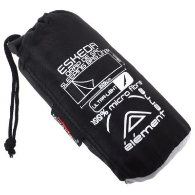 ELEMENTERRE Drap de sac de couchage Eskeda drap de sac micro Blanc Taille : UNI