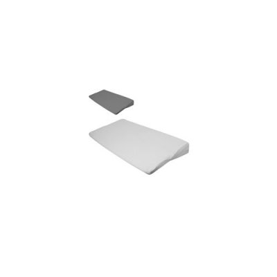 MONSIEUR BEBE Drap housse 100% coton pour plan inclin&eacute; - 70 cm de large - Blanc