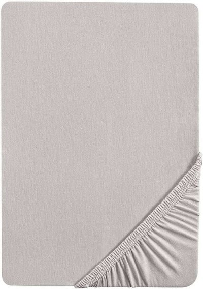 GENERIQUE Drap Housse B&eacute;b&eacute; Roba Lil Planet - 40x90 &Agrave; 45x90 Cm - 100% Coton Bio-Jersey - Gris Argent&eacute;