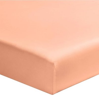 BABY FOX Drap housse b&eacute;b&eacute; rose poudr&eacute; 100% coton biologique bonnet 15 cm 70x140
