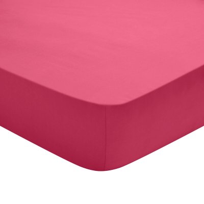 DODO Drap Housse Coton Fuschia 160x200 cm - 