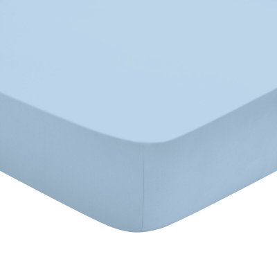 DODO Drap Housse Coton Givre 160x200 cm - 