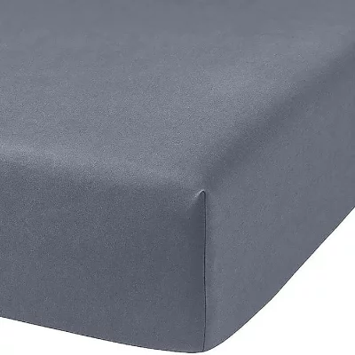 TODAY Drap Housse Gris Fonc&eacute; 90x190 Home Collection 17102 - Gris Fonc&eacute;
