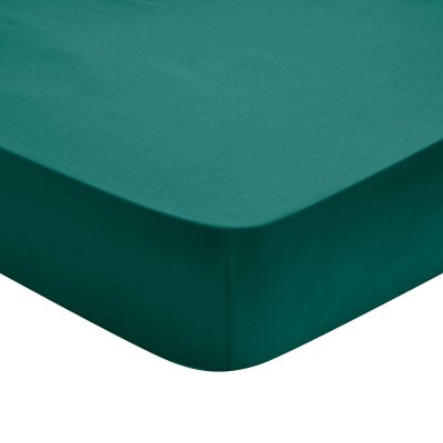 DODO Drap Housse Percale For&ecirc;t 80x190 cm - 
