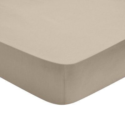 DODO Drap Housse Percale Osier 160x200 cm - 