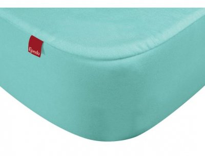 EPEDA Drap housse prot&egrave;ge matelas imperm&eacute;able 2 en 1  &eacute;meraude 120x190/200