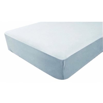 DOUX NID Drap housse tout en 1 Uni - Jersey - oeko-Tex - Perle - 70 x 140 cm