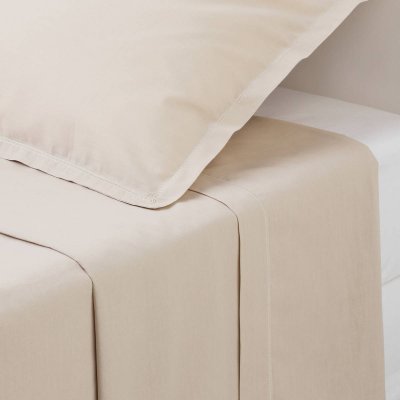 ATMOSPHERA Drap Plat 1 Pi&egrave;ce Lin 180 x 290 -  cr&eacute;ateur d'int&eacute;rieur