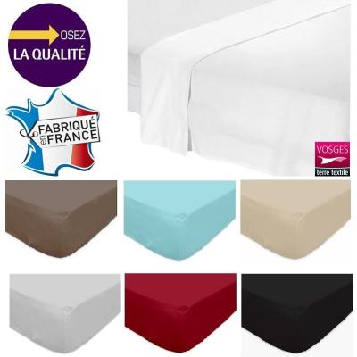 GENERIQUE Drap Plat 100 % Coton Grand Teint Cotoval 240x310
