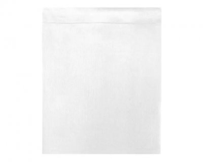 ANNE DE SOLENE Drap plat coton blanc 240x310 cm