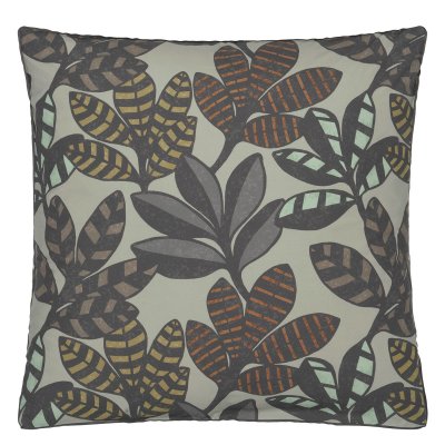 DESIGNERS GUILD Drap Plat Imprim&eacute; en Percale de Coton, 240cm x 300cm, Lin, Ombrage