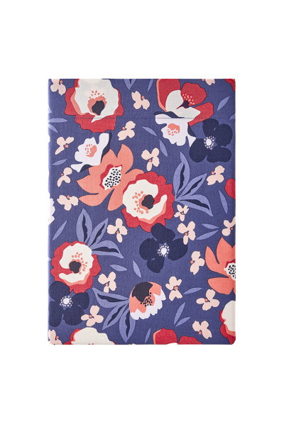 ESSIX Drap Plat imprim&eacute; en Percale de Coton, Alice, 180x290 cm, 