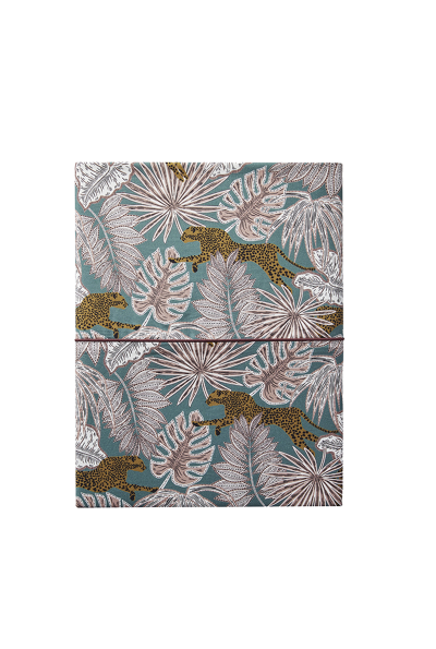 ESSIX Drap Plat imprim&eacute; en Percale de Coton, Luxuria, 180x290 cm, 