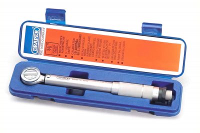 DRAPER TOOLS  Cl&eacute; dynamom&eacute;trique &agrave; cliquet carr&eacute; 3/8'' Argent&eacute; 34570