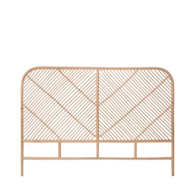 DRAWER  - T&ecirc;te de lit en rotin 148cm - Kayan - Couleur - Naturel