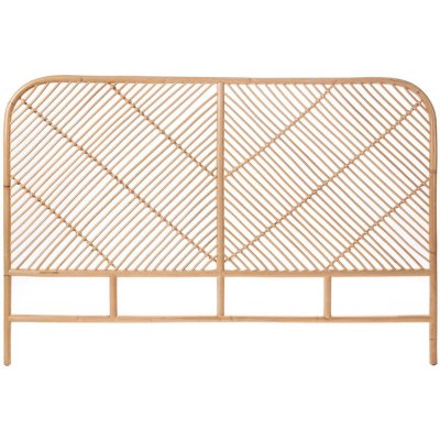 DRAWER  - T&ecirc;te de lit en rotin 168 cm - Kayan - Couleur - Naturel