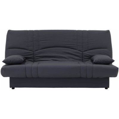 CONFORTEAM DREAM Banquette clic clac 3 places - Tissu gris anthracite - Slyle contemporain - L 190 x P 92 cm