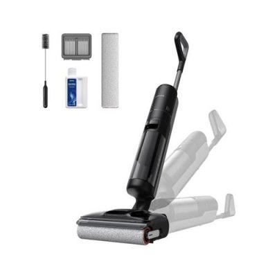 DREAME  H12 Pro FlexReach Balai &eacute;lectrique Wet & Dry Batterie sans sac 400 W Noir 24 Ah