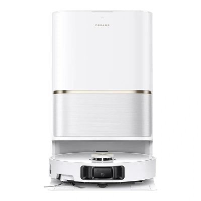 DREAME  L50 Ultra AE Blanc &mdash; robot aspirateur-laveur aspiration Vormax 28 000 Pa syst&egrave;me ThermoHub
