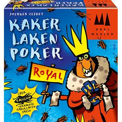 GENERIQUE Drei Magier- Jeu de Cartes Poker des Cafards Royal, 40866