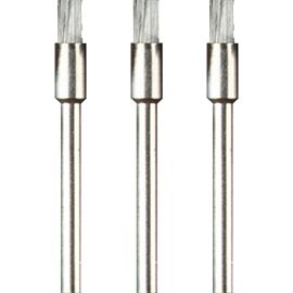 DREMEL  3 brosses en acier 3,2mm 443