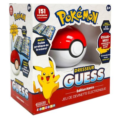 POKEMON Dresseur Guess Kanto - Pomsies