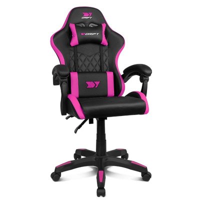 DRIFT  Chaises Marque mod&egrave;le Chaise de Gaming DR35 Noir Fuchsia