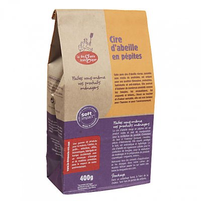 LA DROGUERIE ECOLOGIQUE Droguerie Ecologique Cire d'Abeille en Pepites 400gr