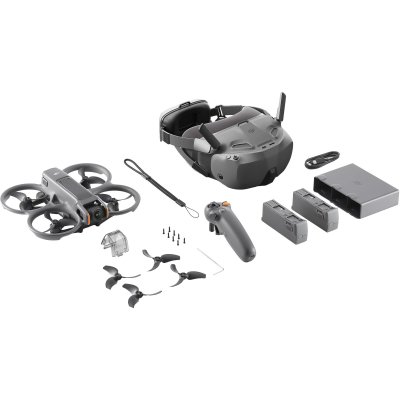 DJI Drone  Avata 2 Fly Smart Combo Gris Anthracite + 3 Batteries