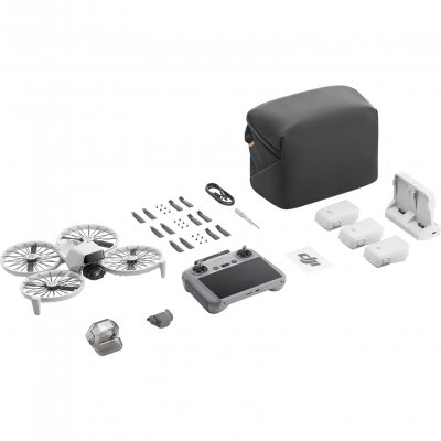 DJI Drone  Flip Fly More Combo RC 2 GL Gris et Noir 