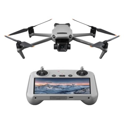 DJI Drone  Mavic 3 Classic avec radiocommande et &eacute;cran int&eacute;gr&eacute; Gris 
