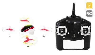 MGM Drone Radiocommande Helicoptere Projection Led Gyroscope 360 Degre Jeu