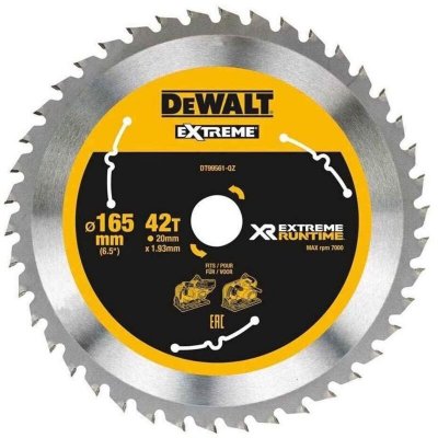 DEWALT DT99565-QZ - tationarylame de cie Circulaire xr extr&ecirc;me runtime 210mm x 30mm 24D 20 &deg; - 